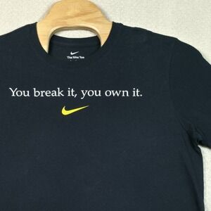 Nike‎ Caitlin Clark Iowa Hawkeyes #22 T-Shirt You Break It You Own It Mens Large